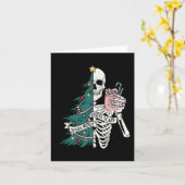 ソルタメリーー怖いクリスマス カード (黄色い花)