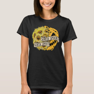 ソルタ不気味スイートソルタ花ジャックO' Lantern H Tシャツ