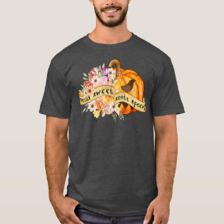 ソルタ不気味スイートソルタ花ジャックO' Lantern H Tシャツ