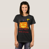 ソルタ甘いソルタ不気味なハロウィーン Tシャツ (正面フル)