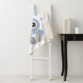 ソルダーフクロウブルーグレー男の赤ちゃんシェルパブランケット シェルパブランケット (インサイチュ)