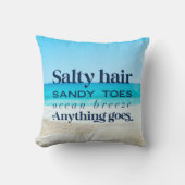 ソルティハリサンディトゥーズビーチハウス引用文 クッション (正面)