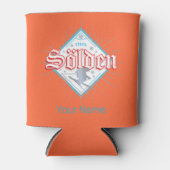 ソルデンチロルレトロスキーヤーヴィンテージスキーホリデー 缶クーラー (正面)