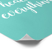 ソルトウォーターオールデイズビーチデコールプリント ポスター (角)