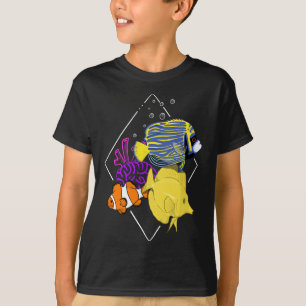 ソルトウォーターフィッシュマリン水中競技ホビースト Tシャツ