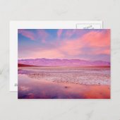ソルトウォーターレイクデス谷 ポストカード (正面/裏面)