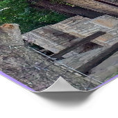 ソルトクリックBBQ – ホームオリジナルテキサス州BBQ! ポスター (角)