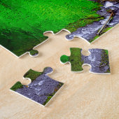 ソルトクリーク滝オレゴン。 ジグソーパズル (側面)