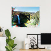 ソルトクリーク秋、オレゴン3Dアナグリフのポスター ポスター (ホームオフィス)