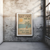 ソルトケイサーフ株式会社ヴィンテージ沿岸デザイン ポスター