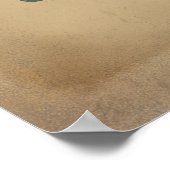 ソルトケイサーフ株式会社ヴィンテージ沿岸デザイン ポスター (角)