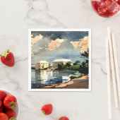 ソルトケトル，バミューダ – ウィンスローホーマー絵画ズ スタンダードカクテルナプキン (インサイチュ)