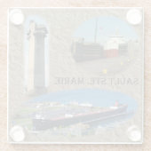 ソルトステ。マリーグラスのコースター ガラスコースター (裏面)