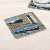 ソルトステ。マリー紙コースター ペーパーコースター (アングル)