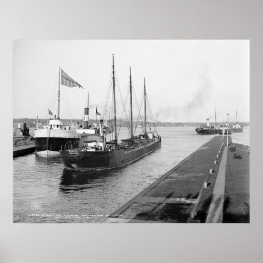 ソルトステ。マリー： 1905年 ポスター (正面)