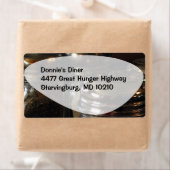 ソルトペッパークラシックおもしろいフォトアート ラベル (インサイチュ)