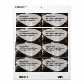 ソルトペッパークラシックおもしろいフォトアート ラベル (フルシート)