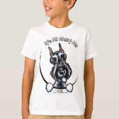 ソルトペッパーSchnauzer IAAM Tシャツ (正面)