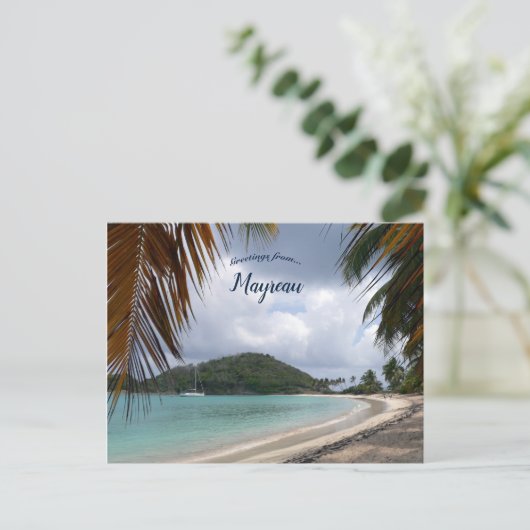 ソルトホイッスベイビーチアットメイロー ポストカード (スタンド正面)