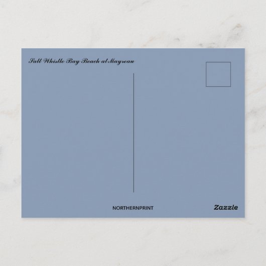 ソルトホイッスベイビーチアットメイロー ポストカード (裏面)