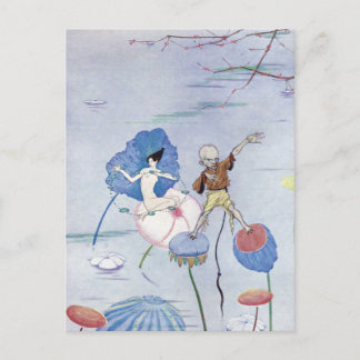 ソルトマーシュイラストレーションで聞こえる ポストカード