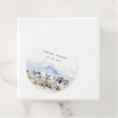 ソルトミニマルレイクシティユタウォーター結婚カラー フェイバータグ (インサイチュ)