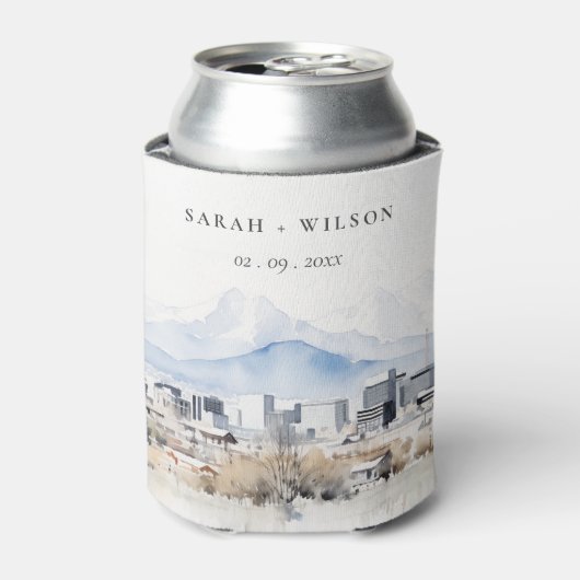 ソルトミニマルレイクシティユタウォーター結婚カラー 缶クーラー (缶正面)