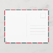 ソルトレイクシティからメリークリスマスユタのお土産 ポストカード (裏面)