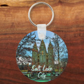 ソルトレイクシティキーチェーン キーホルダー (正面)