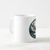 ソルトレイクシティスキーリゾーツユタスキングギフト コーヒーマグカップ (正面左)