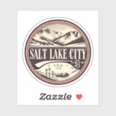 ソルトレイクシティスキーリゾーツユタスキングギフト シール (シート)