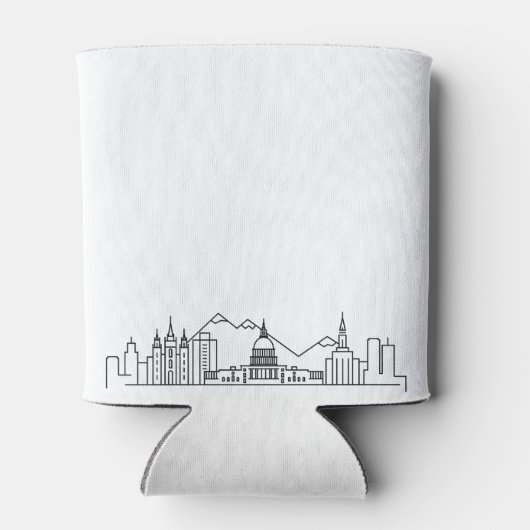 ソルトレイクシティスタイル |の結婚クーラーボックス 缶クーラー (裏面)