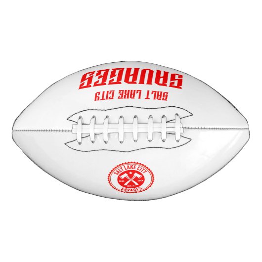 ソルトレイクシティスヴァージュ2パネルサッカー アメリカンフットボール (正面)