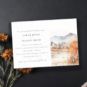 ソルトレイクシティユタウォーターカラーリハーサルディナー 招待状