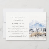 ソルトレイクシティユタウォーターカラーリハーサルディナー 招待状 (正面)