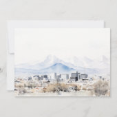 ソルトレイクシティユタウォーターカラーリハーサルディナー 招待状 (裏面)