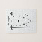 ソルトレイクシティユタシンプルテンプルモダン ジグソーパズル (横)