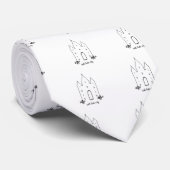 ソルトレイクシティユタシンプルテンプルモダン ネクタイ (ロール)