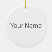 ソルトレイクシティユタ統一された州山脈USA セラミックオーナメント (裏面)