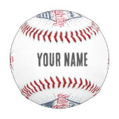 ソルトレイクシティユタ統一された州山脈USA 野球ボール (正面)