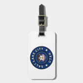 ソルトレイクシティユタ ラゲッジタグ (正面縦)