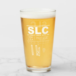 ソルトレイクシティ国際的エアポートSLC タンブラーグラス