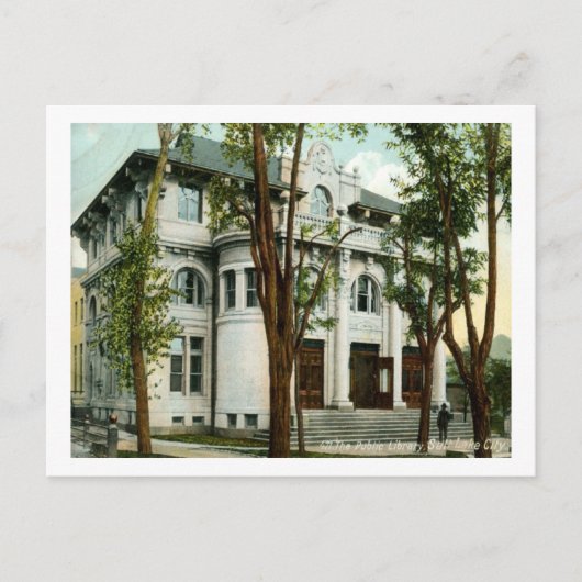 ソルトレイクシティ1908ヴィンテージ ポストカード (正面)