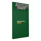 ソルトレイクシティ、ユタ州ミニクリップボード ミニクリップボード (アングル)