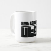 ソルトレイクシティ - ユタ州 コーヒーマグカップ (正面左)