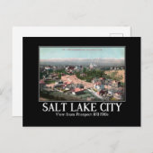 ソルトレイクシティUTパノラマビュー1910s ポストカード (正面/裏面)