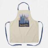 ソルトレイクテンプル | ユタ州ソルトレイクシティ エプロン (正面)
