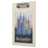 ソルトレイクテンプル | ユタ州ソルトレイクシティ クリップボード (左)