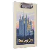 ソルトレイクテンプル | ユタ州ソルトレイクシティ クリップボード (右)