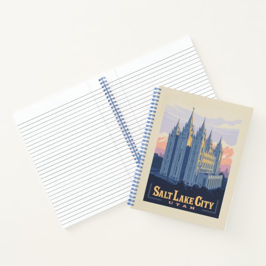 ソルトレイクテンプル | ユタ州ソルトレイクシティ ノートブック (内部)